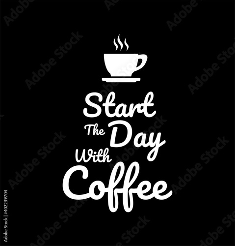 Typography vector graphic of coffee typography  coffee template  perfect for coffee shop  coffee company  coffee warehouse  shop templates  cafe typography  etc
