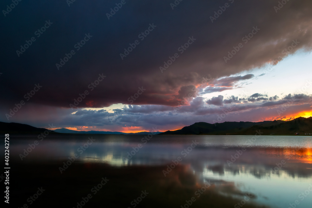 Lake Terkhiin Tsagaan Nuur, ”White Lake of the Terkh River” Lake Terkhiin Tsagaan Nuur, ”White Lake of the Terkh River”