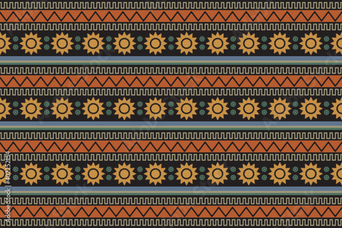 geometric ethnic pattern seamless. color oriental composition. vector illustration.design for wallpaper, background, fabric, curtain, carpet, clothing, batik.