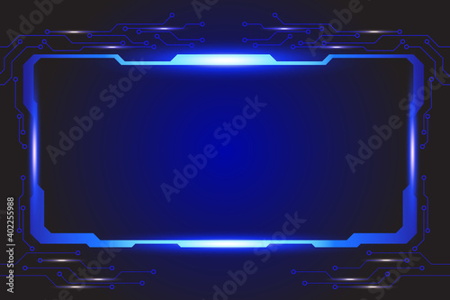 Screen Display Panel HUD UI Futuristic Interface Scifi Technology System