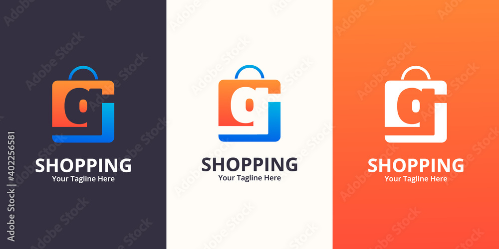 Initial Q Shop Logo designs Template. Illustration vector graphic of letter and shop bag combination logo design concept. Perfect for Ecommerce,sale, discount or store web element. Company emblem Initial Q Shop Logo designs Template. Illustration vector graphic of letter and shop bag combination logo design concept. Perfect for Ecommerce,sale, discount or store web element. Company emblem