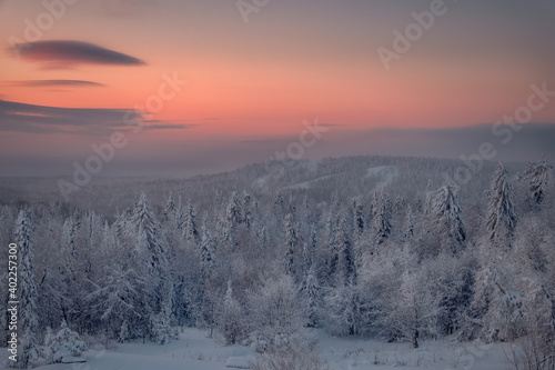 Kingdom Of Frost. White Mountain, Perm Region. 