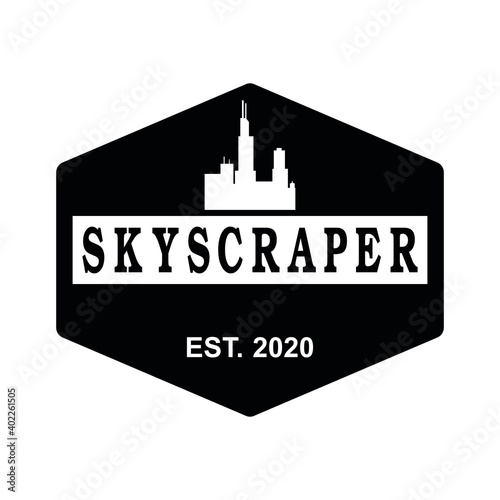 Tallest Tower Vector , Architecture Logo