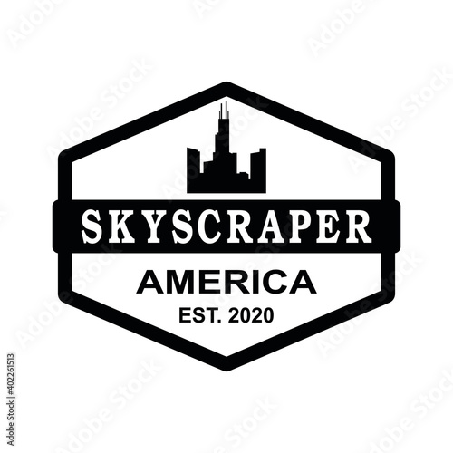 Tallest Tower Vector , Architecture Logo
