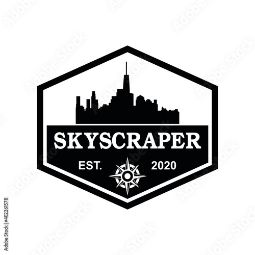 The Tallest Skyscraper Vector , Architecture Logo