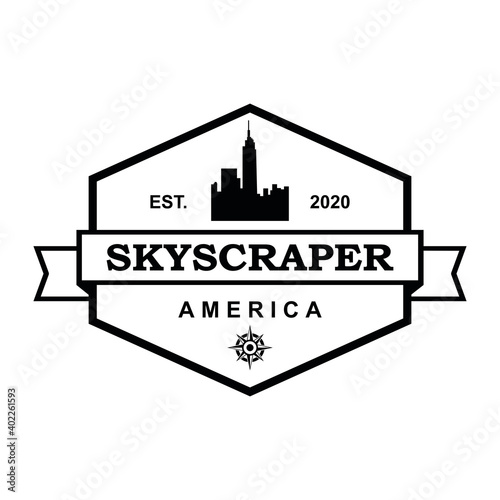 The Tallest Skyscraper Vector , Architecture Logo