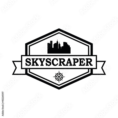 The Tallest Skyscraper Vector , Architecture Logo