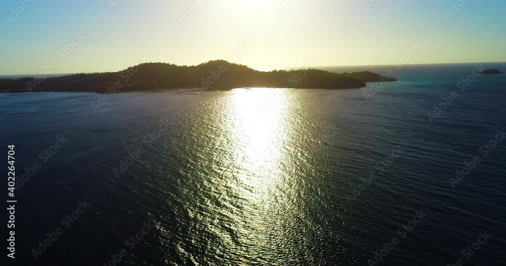 Sunrise View of Turtle Island in Fiji - Part 3 Sunrise View of Turtle Island in Fiji - Part 3