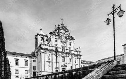 New Cathedral of Coimbra or the Cathedral of the Holy name of Jesus in Coimbra, Portugal