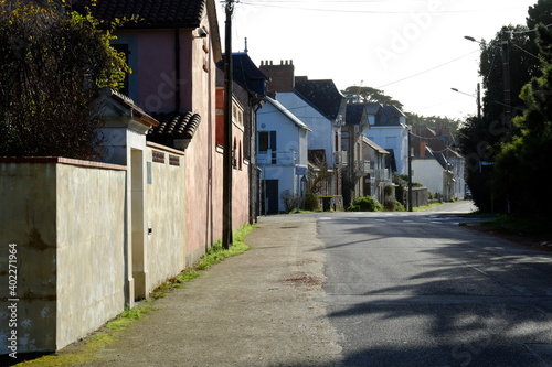 Fototapeta Naklejka Na Ścianę i Meble -  A view of a small village in the west of France.