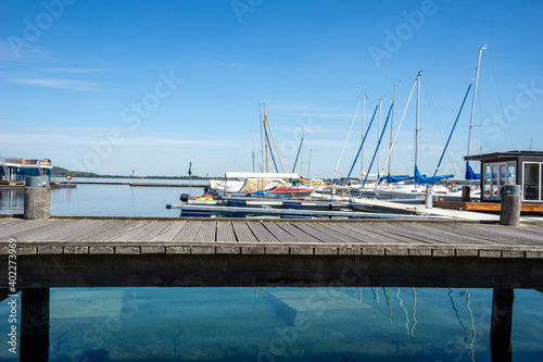 Wallpaper Mural boats in marina Torontodigital.ca