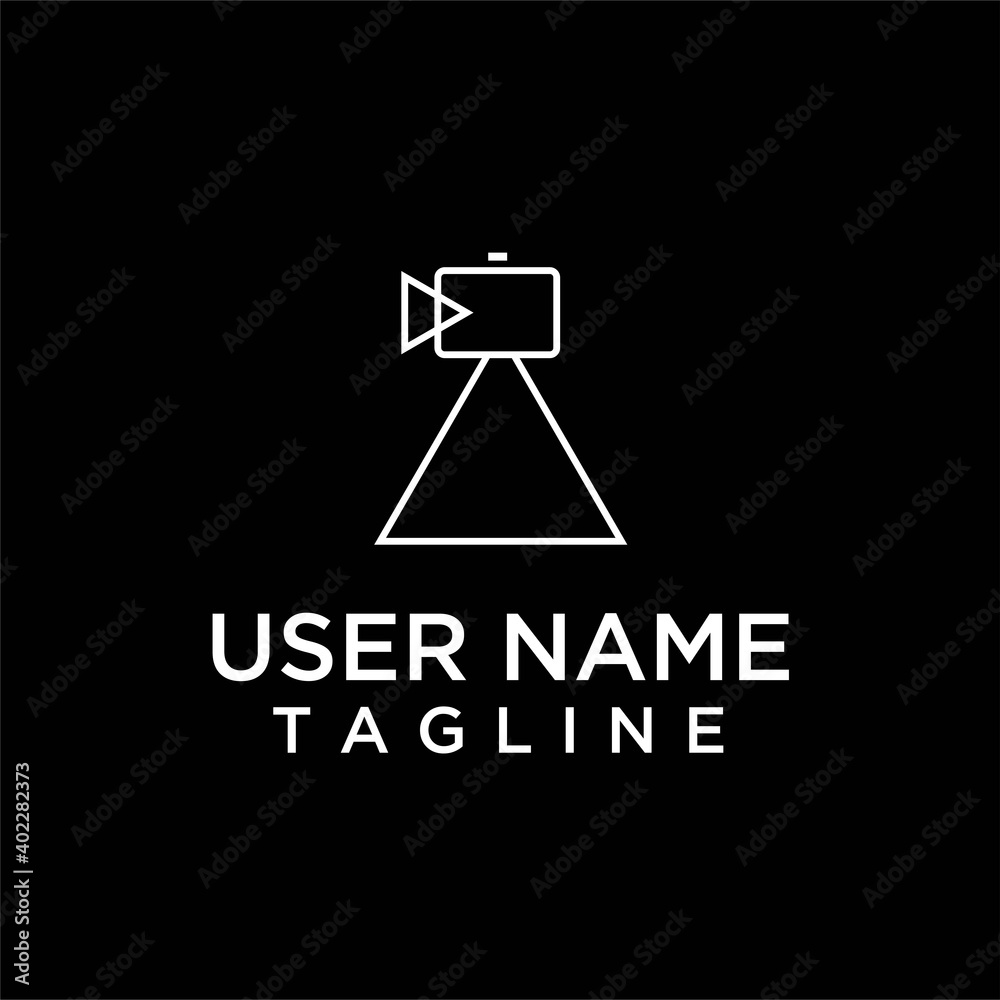 creative video shooting logo design creative video shooting logo design