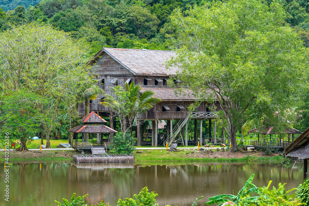 Sarawak Cultural Village is located in the north of Kuching on the Santubong peninsula. It showcases the various ethnic groups carrying out traditional activities in their respective traditional house Sarawak Cultural Village is located in the north of Kuching on the Santubong peninsula. It showcases the various ethnic groups carrying out traditional activities in their respective traditional house