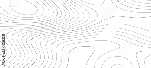 Contour illustration. Abstract topographic map background. Geography scheme.