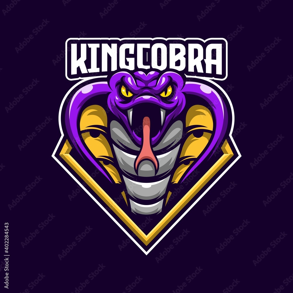 King Cobra E-sports Logo Template King Cobra E-sports Logo Template