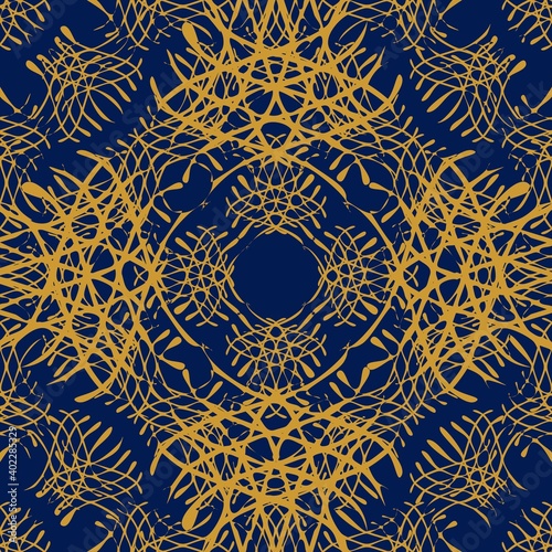 seamless tie-dye ornament