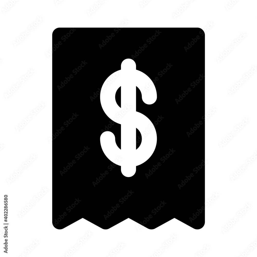 Bill paper icon Bill paper icon