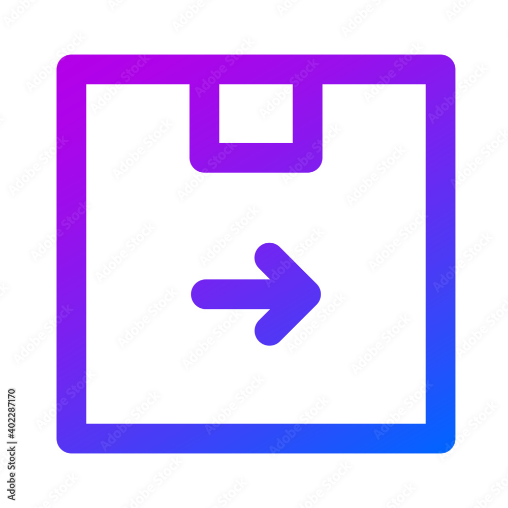 Delivery box icon Delivery box icon