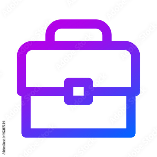 Briefcase icon vector