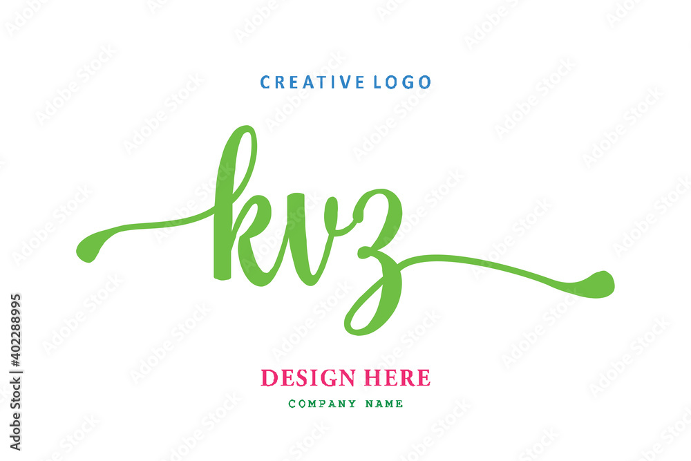 KVZ lettering logo is simple, easy to understand and authoritative KVZ lettering logo is simple, easy to understand and authoritative