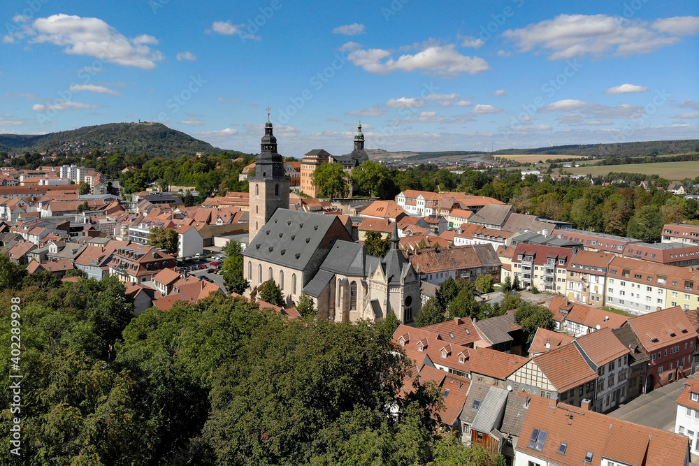 Stadt Sondershausen in Thüringen