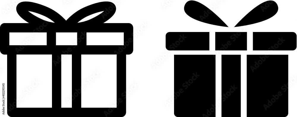 Vector illustration of the gift box present for birthday or Christmas Vector illustration of the gift box present for birthday or Christmas