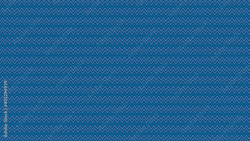 seamless Blue zigzag wave pattern on Classic Blue color background seamless Blue zigzag wave pattern on Classic Blue color background