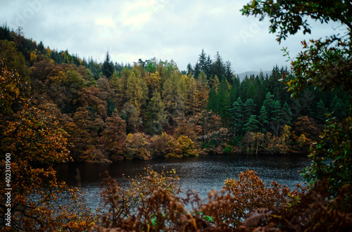 Scotland Loch in Autumn
