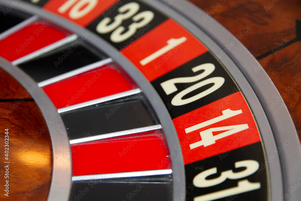 Roulette casino close up. Gambling Roulette casino close up. Gambling