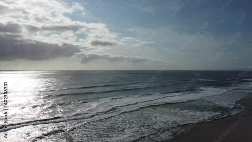 drone panning shot from clouds to surfers paradise goldcoast Australia drone panning shot from clouds to surfers paradise goldcoast Australia
