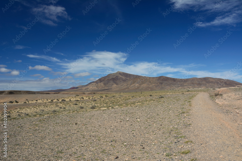 Hacha Grande - volcano on Lanzarote island (Canary Island, Spain) Hacha Grande - volcano on Lanzarote island (Canary Island, Spain)