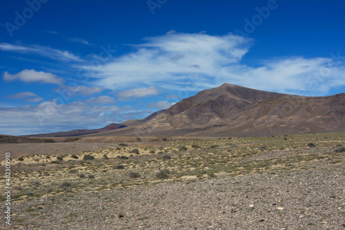 Hacha Grande - volcano on Lanzarote island (Canary Island, Spain)