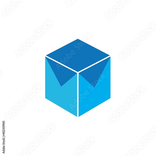 Box Logo Icon Vector Template Design Illustration 