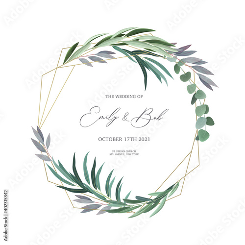 Realistic Wreath Frame