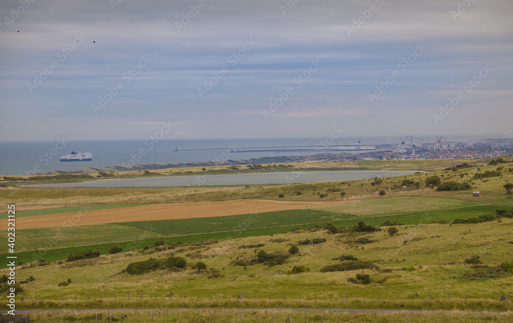 Schöne Küstenlandschaft in Nord Frankreich Schöne Küstenlandschaft in Nord Frankreich