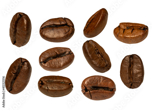 close up of coffee beans