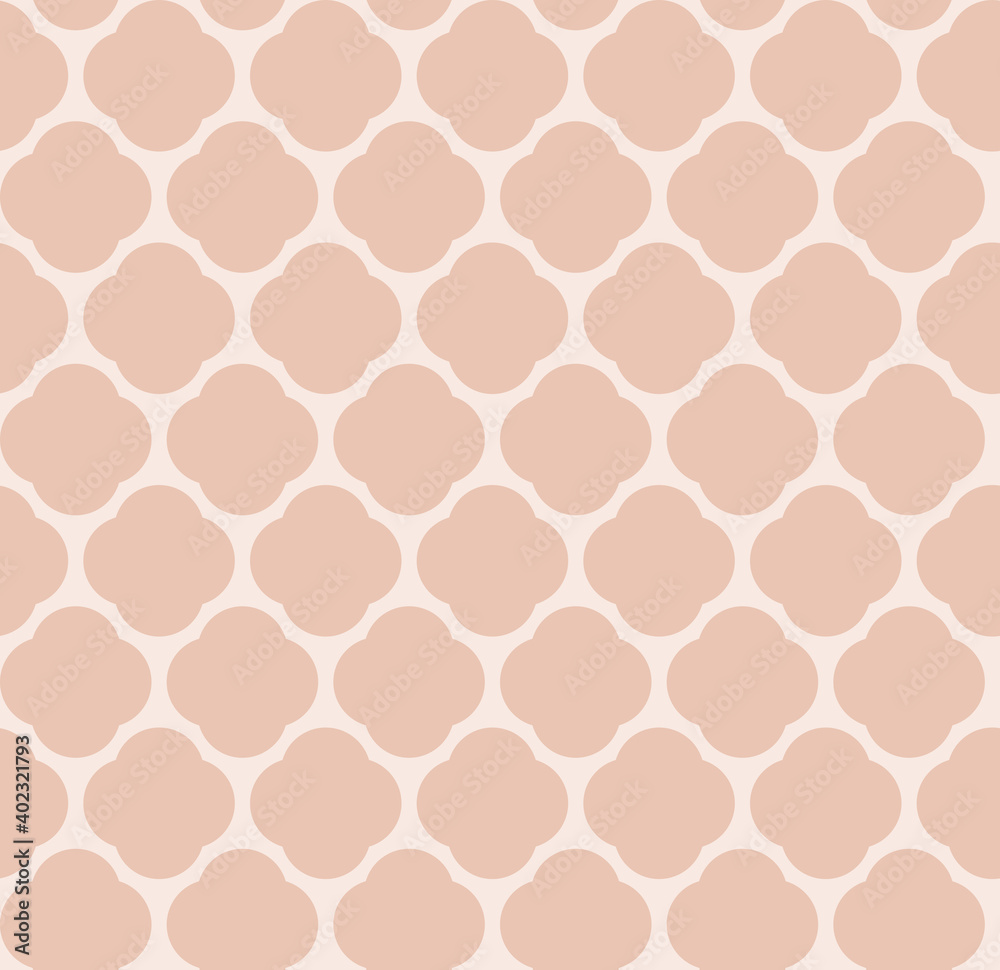 Seamless abstract geometric pattern in flesh color Seamless abstract geometric pattern in flesh color