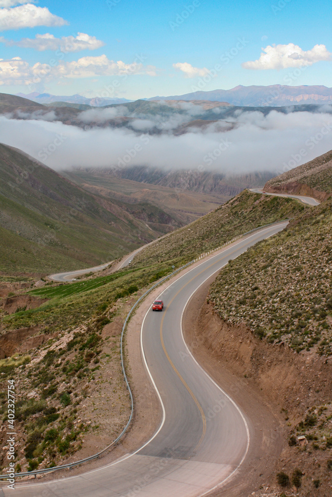 road in the mountains