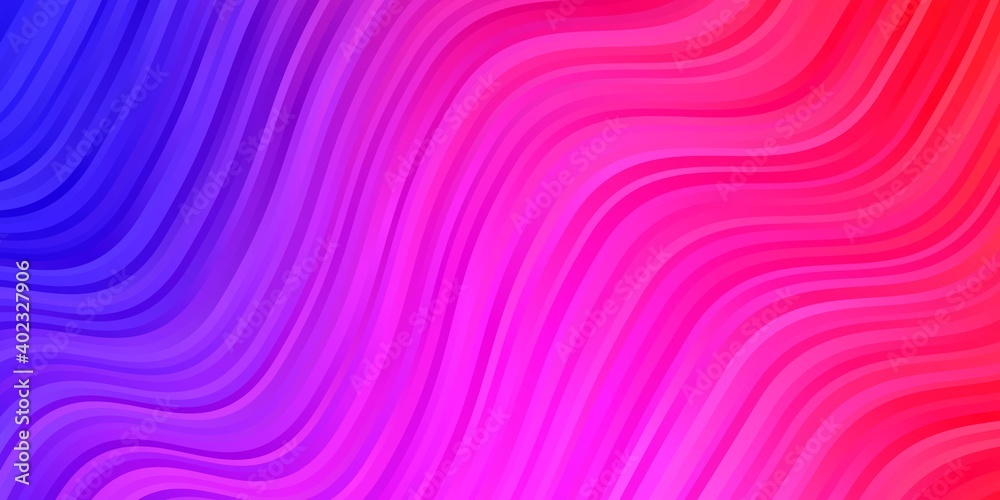 Light Pink, Blue vector template with curves. Light Pink, Blue vector template with curves.