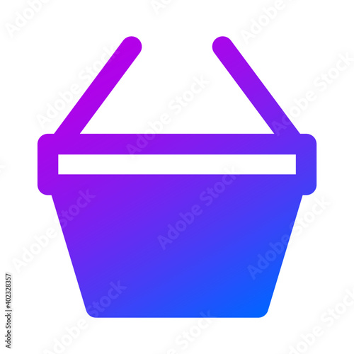 Shop basket icon