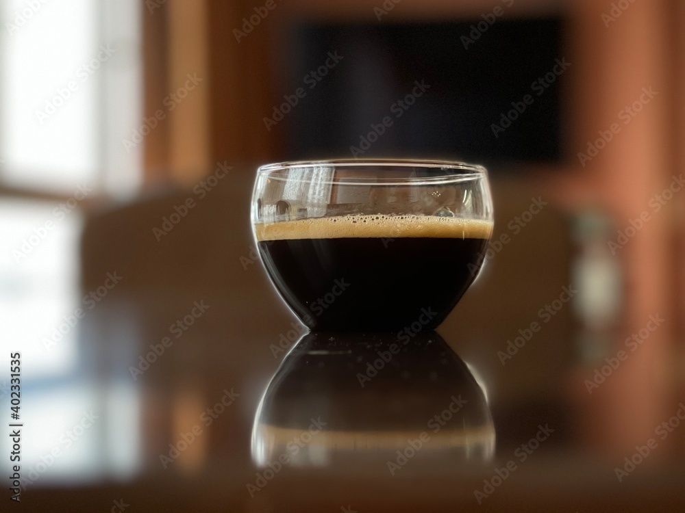 glass of espresso glass of espresso