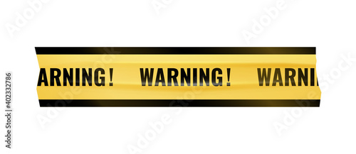 Warning Adhesive Tape
