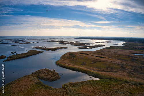 The village is located on Samarskie Plavni in picturesque Ukraine