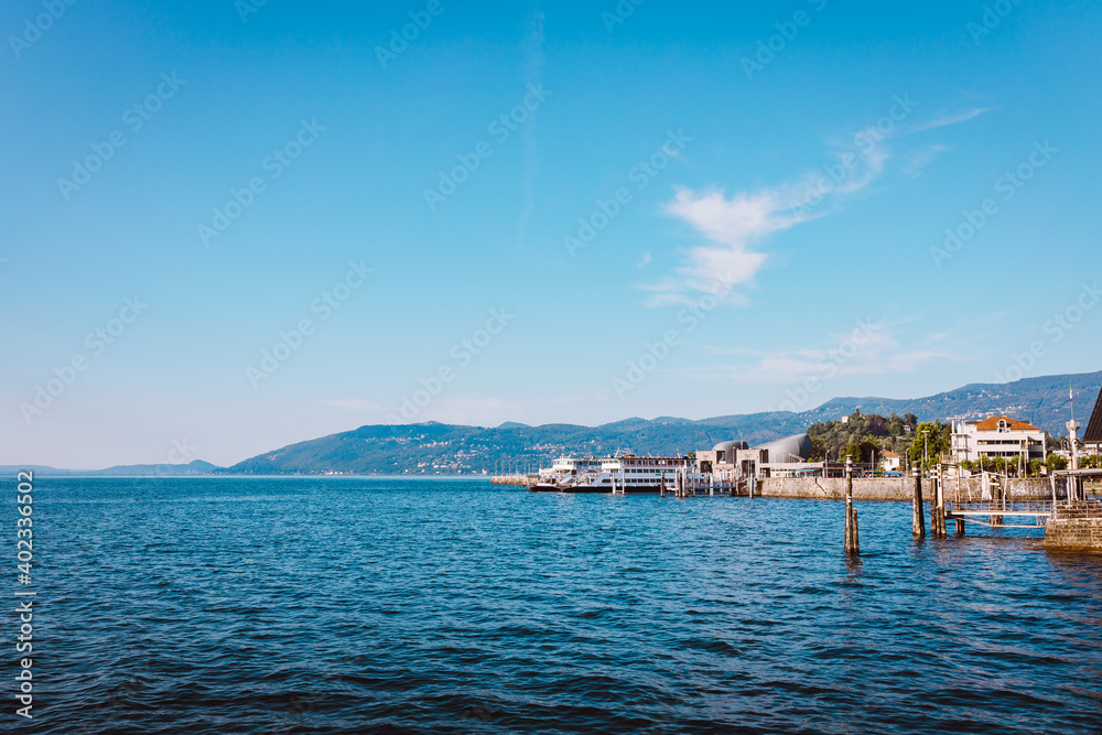 Lake Maggiore from Intra, Verbania Lake Maggiore from Intra, Verbania