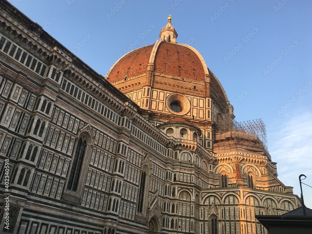 Catedral de Mantua. Detalle de la cúpula
