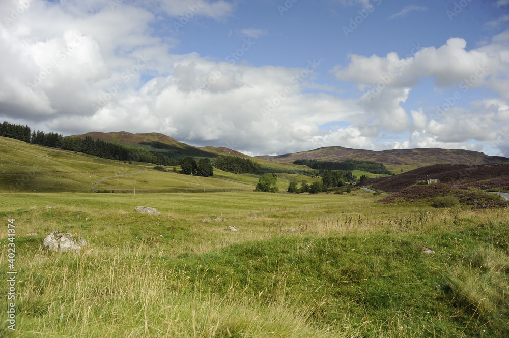 Landscape  in Scotland