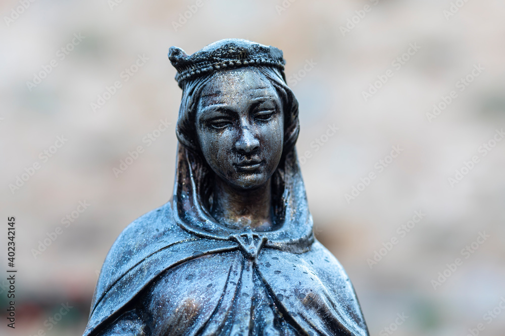 A virgin mary statue in sirince - izmir - Turkey
