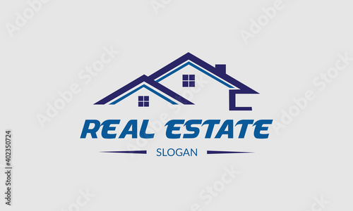Free Download Real estate logo Design - GFXLoad