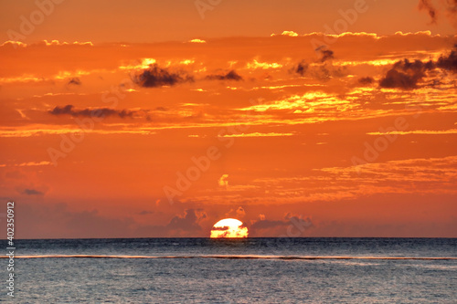 Coucher de soleil en Guadeloupe © feuerpferd1111