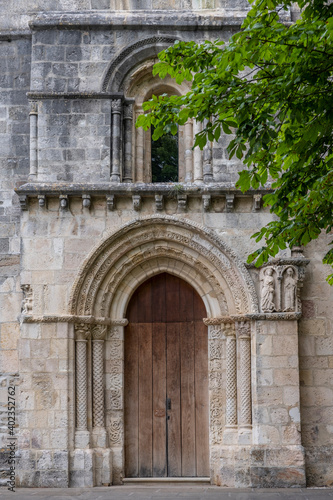 Puerta Speciosa  Sanctuary of Our Lady of Est  baliz  Alava  basque country  spain